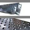 Rampa de acero galvanizado