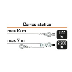 Cabrestante eléctrico 2200 kg