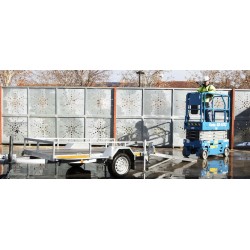 Remolque para tijera elevadora