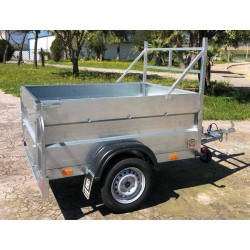 Remolque Caja abierta 180 x 138 x 63