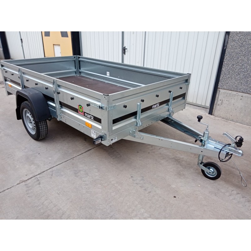 Remolque galvanizado 2640x1500x420 mm