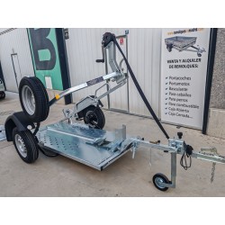 Portamotos basculante Ikram Plus piso completo