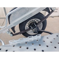 Portamotos basculante Ikram Plus piso completo