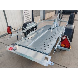 Portamotos basculante Ikram Plus piso completo