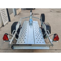 Portamotos basculante Ikram Plus piso completo