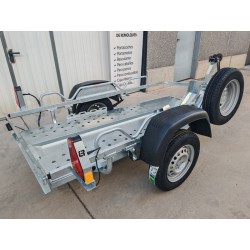 Portamotos basculante Ikram Plus piso completo