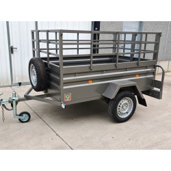 Remolque con barandillas