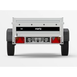 Remolque 750 kg plegable