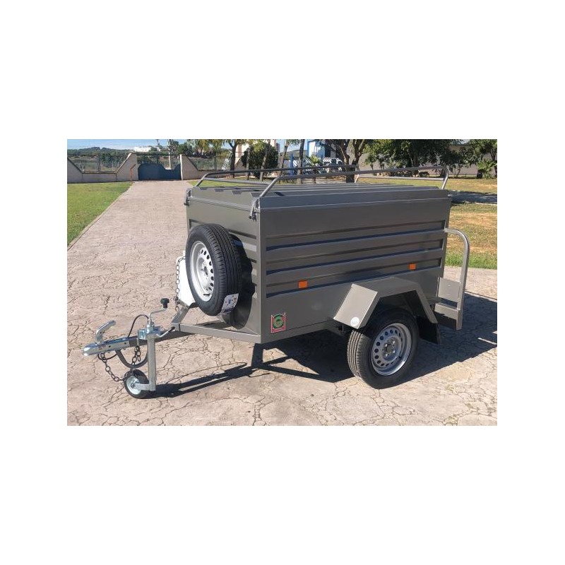 Remolque para perros 3 compartimentos