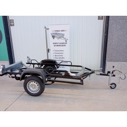 Alquiler remolque portamotos Ikram