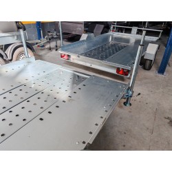 Remolque portabuggys con freno