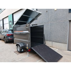 Remolque cerrado con freno