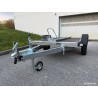Remolque plegable 1 moto piso completo