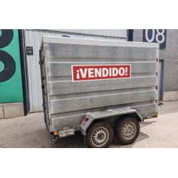 Remolque cerrado 1600 kg MMA