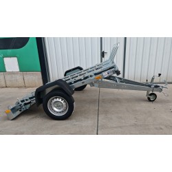 Alquiler de remolque portamotos 750 kg