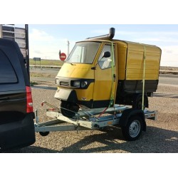 Alquiler de remolque portamotos 750 kg