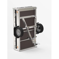 Remolque basculante, desmontable y plegable