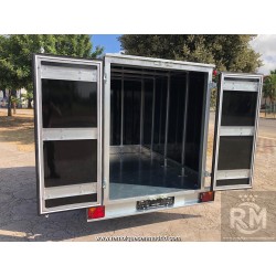 Remolque caja cerrada 750 kg