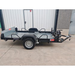 Remolque basculante para motos y quads