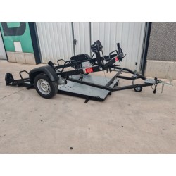 Remolque basculante para motos y quads