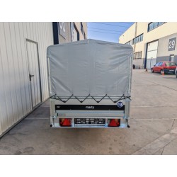 Remolque 260x126x40 con lona