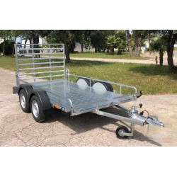 Remolque plataforma 750 kg dos ejes