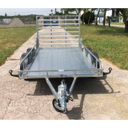 Remolque plataforma 750 kg dos ejes