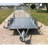 Remolque plataforma 750 kg dos ejes