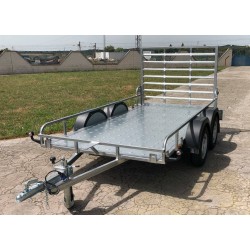 Remolque plataforma 750 kg dos ejes
