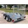 Remolque plataforma 750 kg dos ejes
