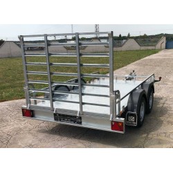 Remolque plataforma 750 kg dos ejes