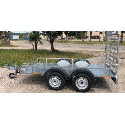 Remolque plataforma 750 kg dos ejes