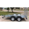 Remolque plataforma 750 kg dos ejes