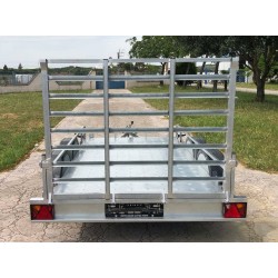 Remolque plataforma 750 kg dos ejes