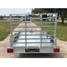 Remolque plataforma 750 kg dos ejes