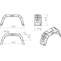 Guardabarros 13-14"