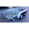 Plataforma tubular portabuggy de 2 ejes